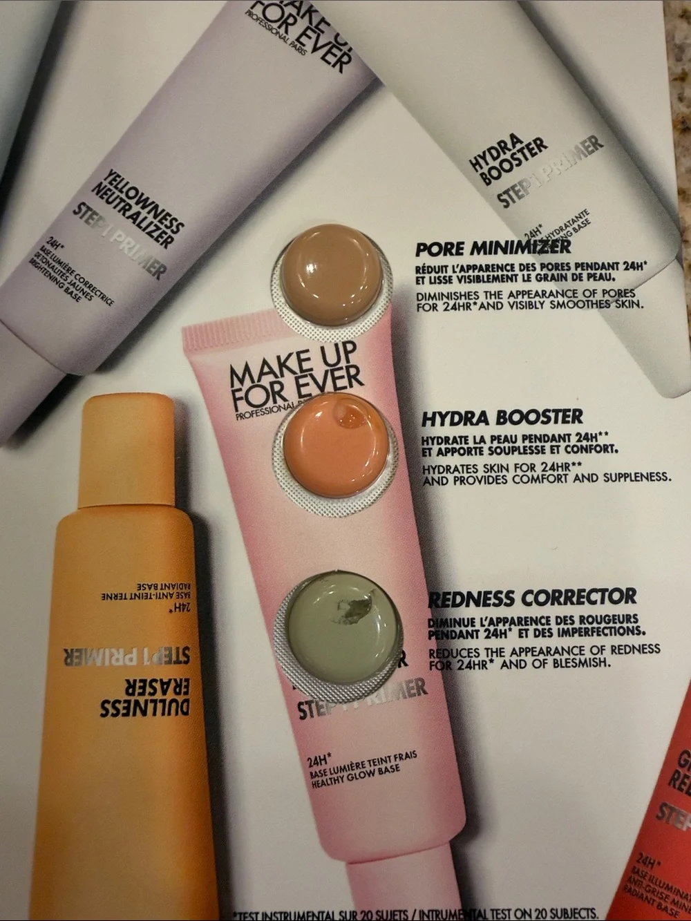 LANCÔME AND OTHER BRANDS- 3 L'EAU DE PARFUMS PLUS OTHER SAMPLES